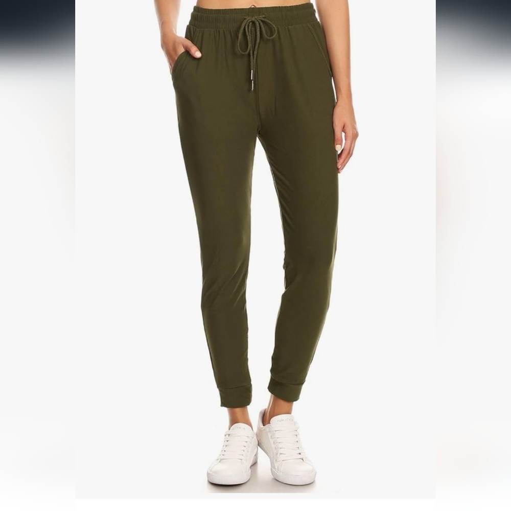 Amazon Soft Joggers | Olive | Size M